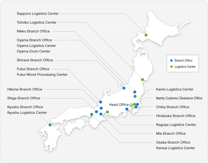 Our bases in Japan